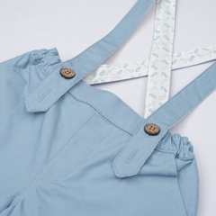 (1Y-5Y) Quần đùi yếm bé trai mềm mại - Yếm Bu baby - Quần áo BuBaby Pure Cotton BCT433201
