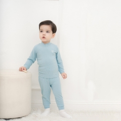 Bộ quần áo dài tay cao cổ BuBaby cho bé chất liệu sợi gỗ sồi - Molist BMD110903 | Quần áo BuBaby chính hãng