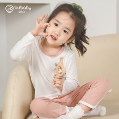 (6M-5Y) Bộ dài tay cổ tròn Siro - BSR110400 - Bubaby bé trai - Bu baby bé gái