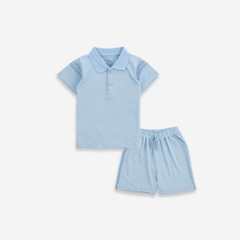 (3Y-5Y)Bộ quần áo ngắn tay cổ Polo Ponie cho bé trai, bé gái - Ponie BPN130300 | Bu baby bé trai - Bu baby bé gái