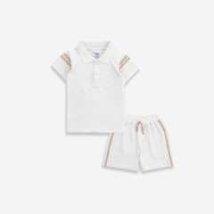 (3Y-5Y)Bộ quần áo ngắn tay cổ Polo Ponie cho bé trai, bé gái - Ponie BPN130300 | Bu baby bé trai - Bu baby bé gái