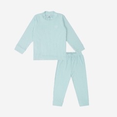 Bộ quần áo dài tay cao cổ BuBaby cho bé chất liệu sợi gỗ sồi - Molist BMD110903 | Quần áo BuBaby chính hãng