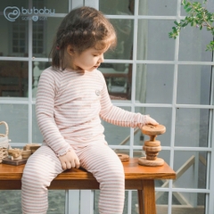 (6M-5Y) Áo dài tay cao cổ BSR310901 Siro Jacquard nhiều màu sắc - Siro - Bubaby bé trai – Bubaby bé gái – Quần áo Bubaby