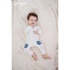 (0-3M) Body dài tay cài giữa Gami BBB210206 Bu baby cho bé sơ sinh - BU Baby sơ sinh
