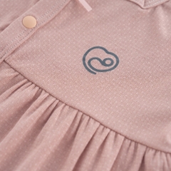 (1M-12M) Bộ đồ liền thân ngắn tay cài giữa Siro BSR230201 BSR230202 -  Bu baby sơ sinh - Bu baby cho bé Quần áo BU Baby