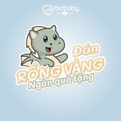 Bodychip dài tay cài vai kèm mũ Little Dragon NEW  Bubaby - BSR2101KM