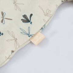 (NB-3M) Bộ đồ liền thân dài tay cài chéo Dona BBB2108DN cho bé sơ sinh  - Bambus | Quần áo BU Baby