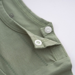 (0M - 12M) Bodychip ngắn tay cài vai Muda cho bé sơ sinh  - Kyomi BBC2301MD | BuBaby sơ sinh