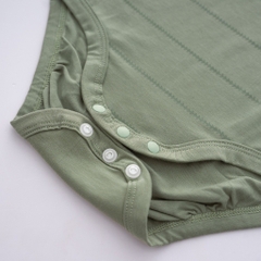 (0M - 12M) Bodychip ngắn tay cài vai Muda cho bé sơ sinh  - Kyomi BBC2301MD | BuBaby sơ sinh