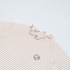 (1Y-5Y) Bộ quần áo dài tay Cổ tròn bèo BSR1104ST Siro Stripy - Bu baby bé trai – Bubaby bé gái – Quần áo Bubaby