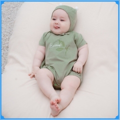 (1M-12M) Bodychip ngắn tay cài vai Muda BBC230104 cho bé sơ sinh - Kyomi | Quần áo BuBaby