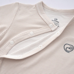 (0-3M) Set 2 áo dài tay cài chéo cho bé sơ sinh - Bu baby sơ sinh Quần áo BuBaby Siro BSR310801