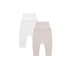 (0-3M) Set 2 quần dài Siro cho bé sơ sinh - Bu baby sơ sinh - Quần áo BuBaby Siro BSR410002