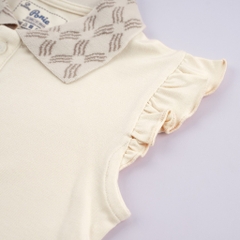 (1Y-5Y) Bộ quần áo bèo tay cổ Polo Ponie cho bé gái - Bu baby bé gái Ponie BPN130309