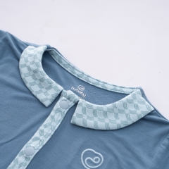 (0-3M) Bộ đồ liền thân dài tay cài giữa Bambus Iconic 2 cho bé sơ sinh - Bambus BBB2102IN | Quần áo BuBaby