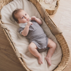 (3M-12M) Bodychip cổ Polo cho bé trai, bé gái sơ sinh - Bu baby sơ sinh Ponie BPN200300