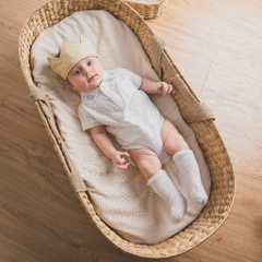 (3M-12M) Bodychip cổ Polo cho bé trai, bé gái sơ sinh - Bu baby sơ sinh Ponie BPN200300