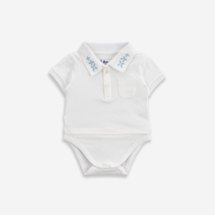 (3M-12M) Bodychip cổ Polo cho bé trai, bé gái sơ sinh - Bu baby sơ sinh Ponie BPN200300