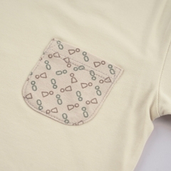 (6M-5Y) Bộ quần áo dài tay cổ tròn BBC110402 Iconic Bu baby bé trai - Bu baby bé gái - Signature  | Quần áo Bu baby