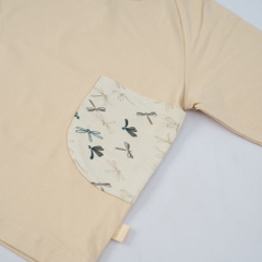 (6M-5Y) Bộ dài tay túi ngực BBC1110TN cài sau cho bé - Bamco - Bubaby bé trai - Bubaby bé gái