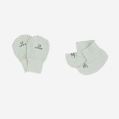 Bộ bao chân, bao tay Siro - Siro ASR400003 - Bubaby sơ sinh - Mũ Bubaby - Bao tay Bubaby