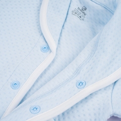 Bộ quần áo dài tay cài giữa chần bông - BU Quilted BBS110200 | Quần áo BuBaby chính hãng