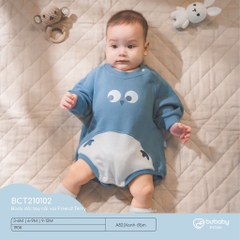 (NB -12M) Body cho bé mùa đông Bubaby - Body thu đông an toàn mềm mịn cho bé - Bubaby sơ sinh - Bubaby Body