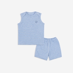 (3M-6M) Bộ sát nách cổ chồm Joyful - BU Siro BSR140500 - Bu baby sơ sinh – Quần áo Bubaby