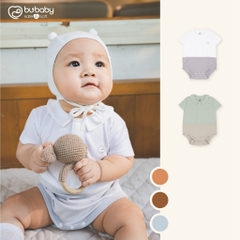(1M-12M) Bộ đồ liền thân cho bé sơ sinh - Bu baby body - Bu baby sơ sinh - Quần áo Bu baby chính hãng