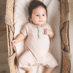 (1M-12M) Bộ đồ liền thân cho bé sơ sinh - Bu baby body - Bu baby sơ sinh - Quần áo Bu baby chính hãng