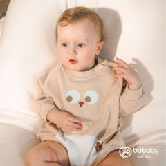 (NB -12M) Body cho bé mùa đông Bubaby - Body thu đông an toàn mềm mịn cho bé - Bubaby sơ sinh - Bubaby Body