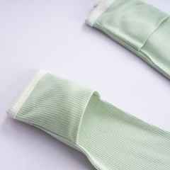 Bodysuit cho bé Sơ Sinh cài cúc giữa chất liệu Siro Cotton mềm mại BSR210801| Quần áo BuBaby chính hãng