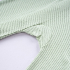 Bodysuit cho bé Sơ Sinh cài cúc giữa chất liệu Siro Cotton mềm mại BSR210801| Quần áo BuBaby chính hãng