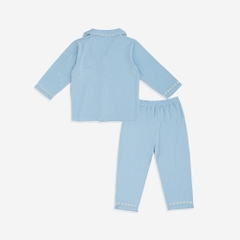 (1Y-5Y) Bộ dài tay cài giữa Pyjamas BBB1102PJ sợi tre Bambus - Quần áo BU Baby - Bubaby bé trai – Bubaby bé gái