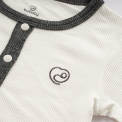 Bộ dài tay cổ trụ chất liệu mỏng nhẹ cho bé chất liệu Siro Cotton mềm mại BSR110300 | Quần áo BuBaby chính hãng