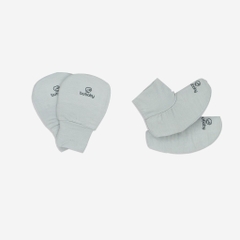 Tổng hợp các set Bao Tay Bu baby Bao Chân BU baby sợi tre mềm mướt | Phụ kiện BU baby chính hãng