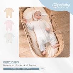 (1-12M) Body dài tay cho bé sơ sinh Bubaby - Tổng hợp body dài tay cho bé - Bubaby sơ sinh –  Bubaby chính hãng