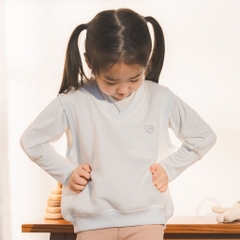 (1Y-5Y) Áo gile chui đầu BU mềm nhẹ cho bé BBS390600  Bubaby bé trai – Bubaby bé gái – Quần áo Bubaby