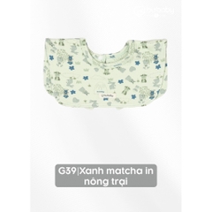 (Freesize) Yếm cài sau cho bé  - Bubaby