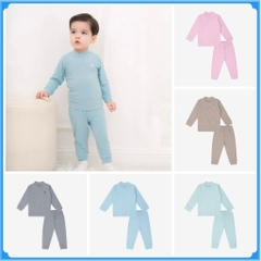 (1Y-4Y) Bộ dài tay cao cổ Molist BU Baby BMD110903 BMD110904 - Bubay bé trai - Bu baby bé gái - Bộ thu đông cho bé