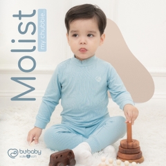 (1Y-4Y) Bộ dài tay cao cổ Molist BU Baby BMD110903 BMD110904 - Bubay bé trai - Bu baby bé gái - Bộ thu đông cho bé