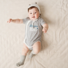 Set quà tặng cao cấp dành cho bé 100% sợi tự nhiên - Kèm hộp quà tặng bubaby - Set quà sơ sinh Bubaby - Gift Set Bubaby