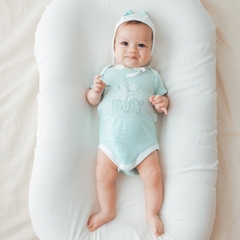 Set quà tặng cao cấp dành cho bé 100% sợi tự nhiên - Kèm hộp quà tặng bubaby - Set quà sơ sinh Bubaby - Gift Set Bubaby