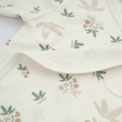 (NB-3M) Bộ dài tay cài chéo thu đông BU Mimo - Pure Cotton - BCT110802 | Quần áo Bubaby chính hãng