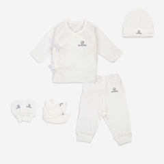 BU Baby (2kg - 2.7kg) Set đồ cho bé sinh non bé nhẹ cân Bambus - Tiny Hope | Quần áo chính hãng