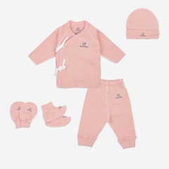 BU Baby (2kg - 2.7kg) Set đồ cho bé sinh non bé nhẹ cân Bambus - Tiny Hope | Quần áo chính hãng