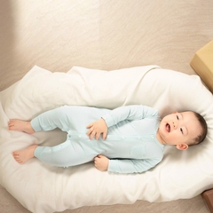 (0M-12M) Body dài tay cài giữa - Bambus BBB210205