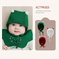 (0-18M) Bộ giáng sinh cho bé Bubaby - Kèm hộp quà tặng - Set quà noel cute cho bé - Bộ đồ Noel cho bé Quà noel cho bé