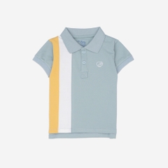 (6-9M) Áo Polo Cộc Tay, Dài tay BPN330301 cho bé trai, bé gái chất liệu Sợi Tre Cotton cao cấp BU Baby | Chính hãng