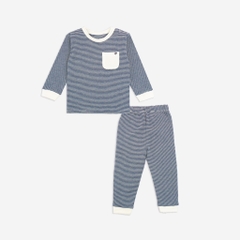 (12M-4Y) Bộ dài tay cài vai BuBaby cho bé chất liệu sợi tre cotton - Bamco BBC110104 | Quần áo chính hãng